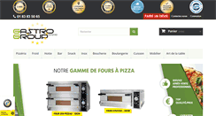 Desktop Screenshot of materielpizzadirect.com